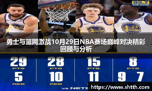 熊猫体育勇士与篮网激战10月29日NBA赛场巅峰对决精彩回顾与分析
